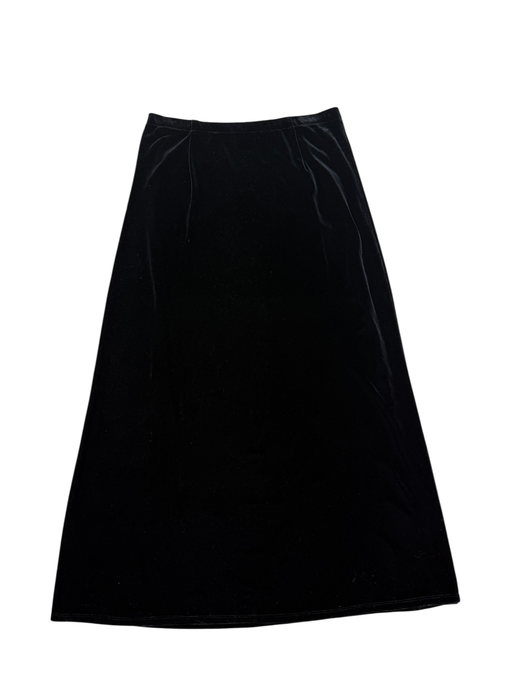 Falda terciopelo negro - Imagen 2