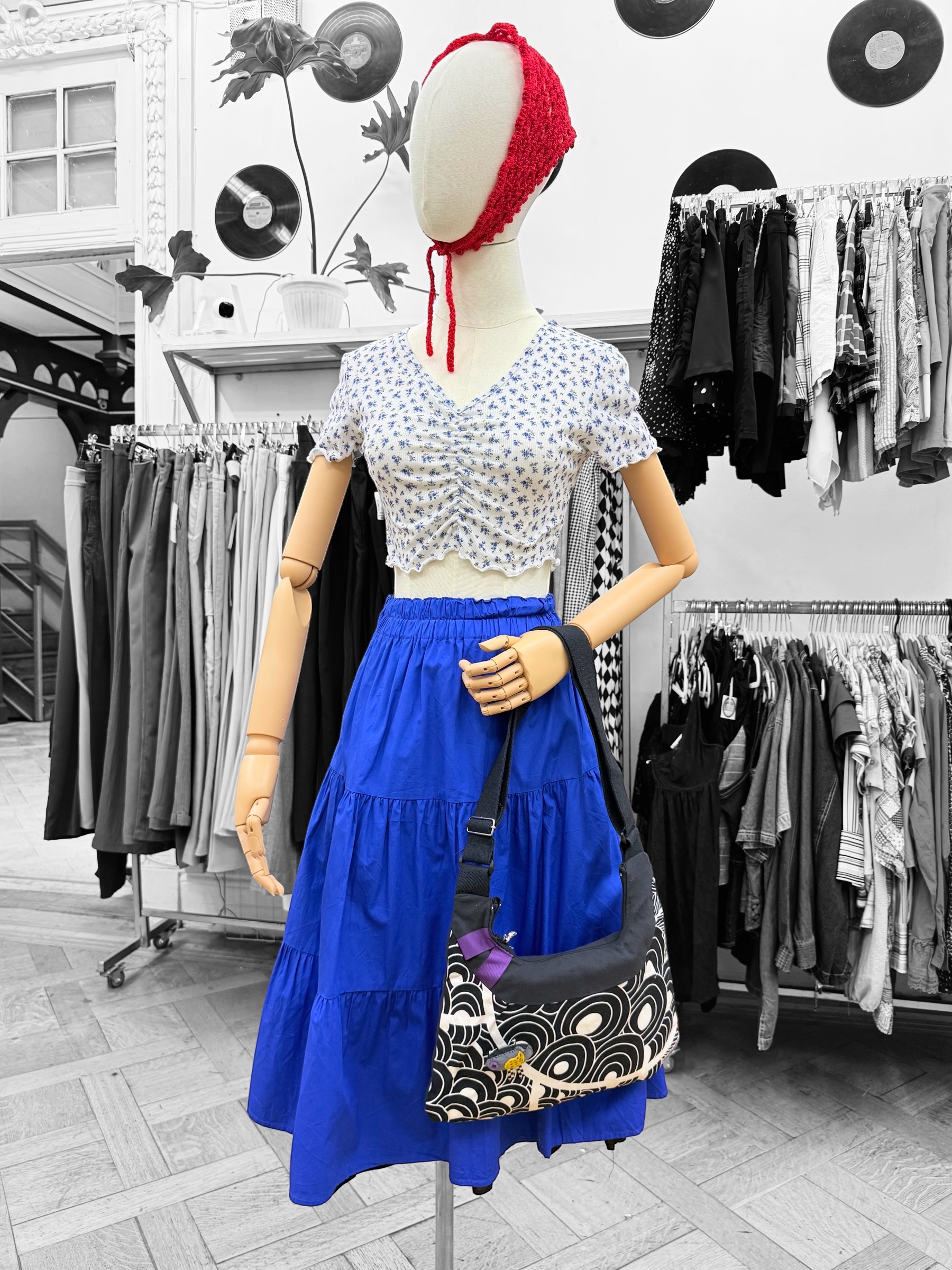 Polera estilo romántico