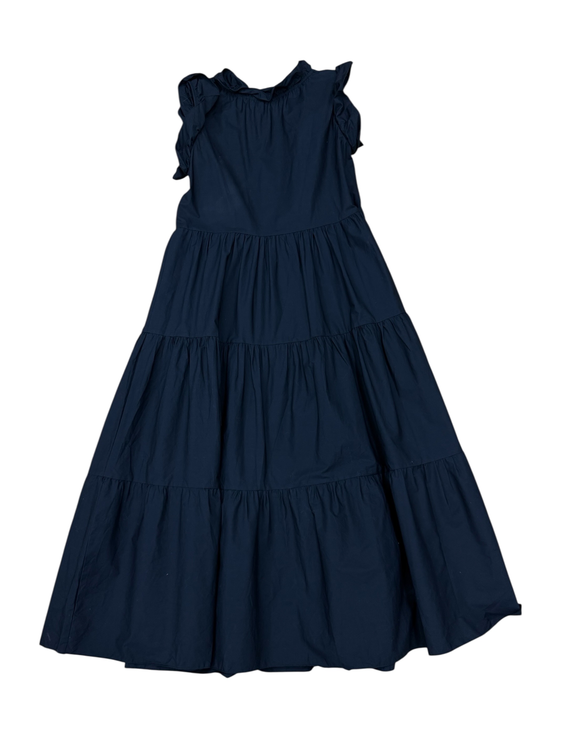 Vestido negro midi · Segunda mano - Imagen 2